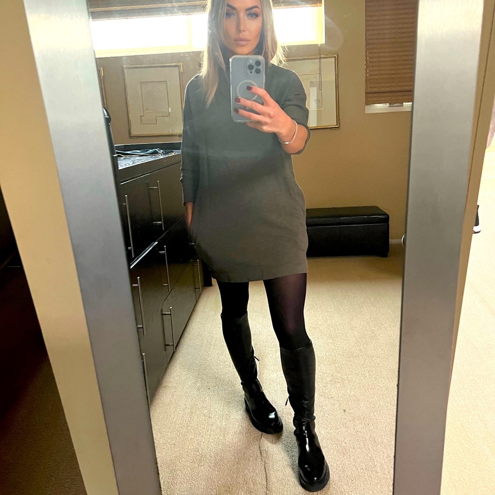 James Perse Sweatshirt dress size 1
